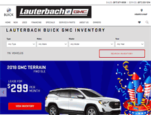 Tablet Screenshot of lauterbachcars.net